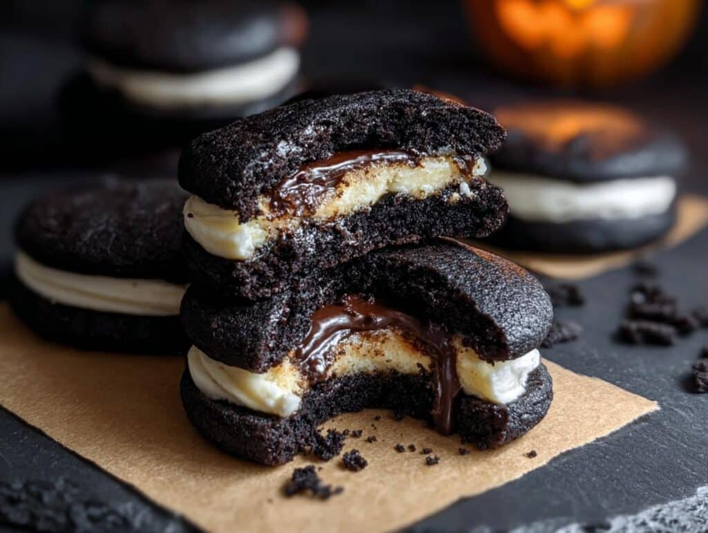 Black Velvet Cheesecake Cookies