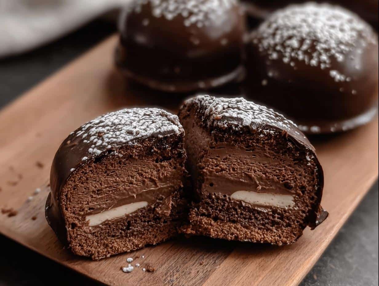 Amazing Chocolate Maritozzi: 1 Easy Recipe - Chocolate Maritozzi - main visual representation