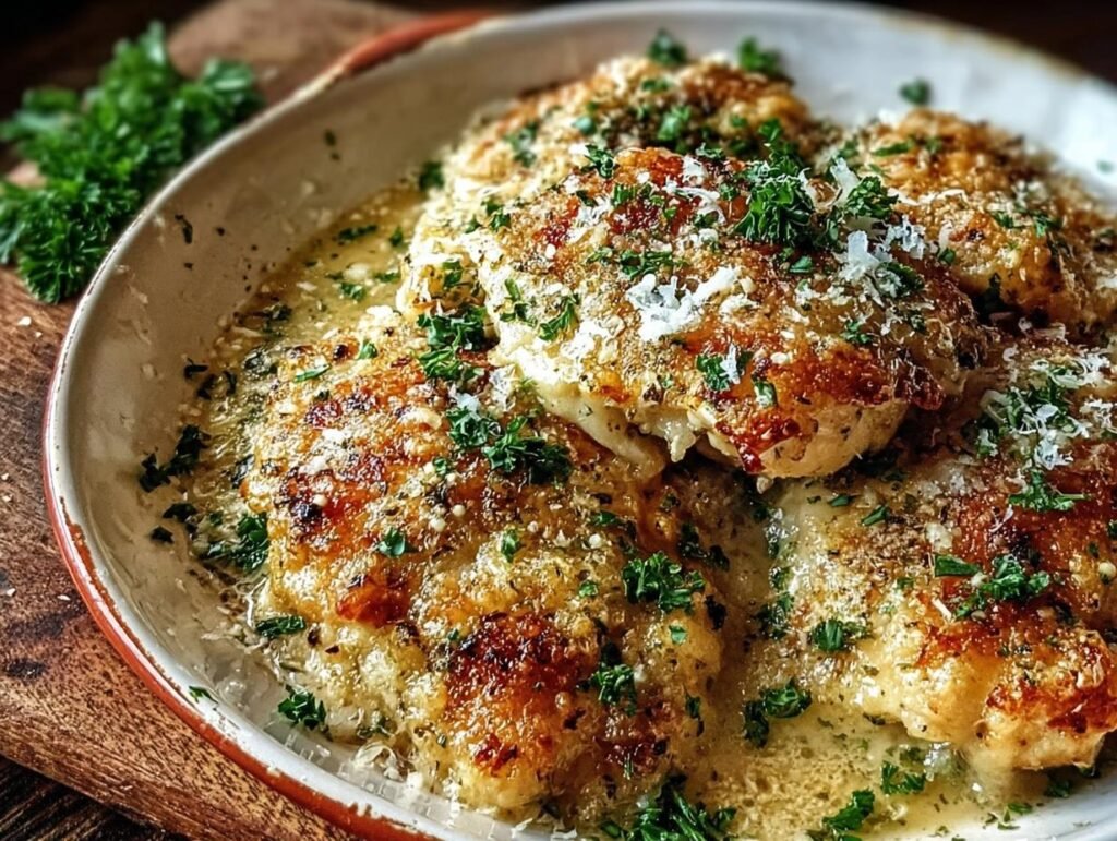 Garlic Parmesan Chicken Bake