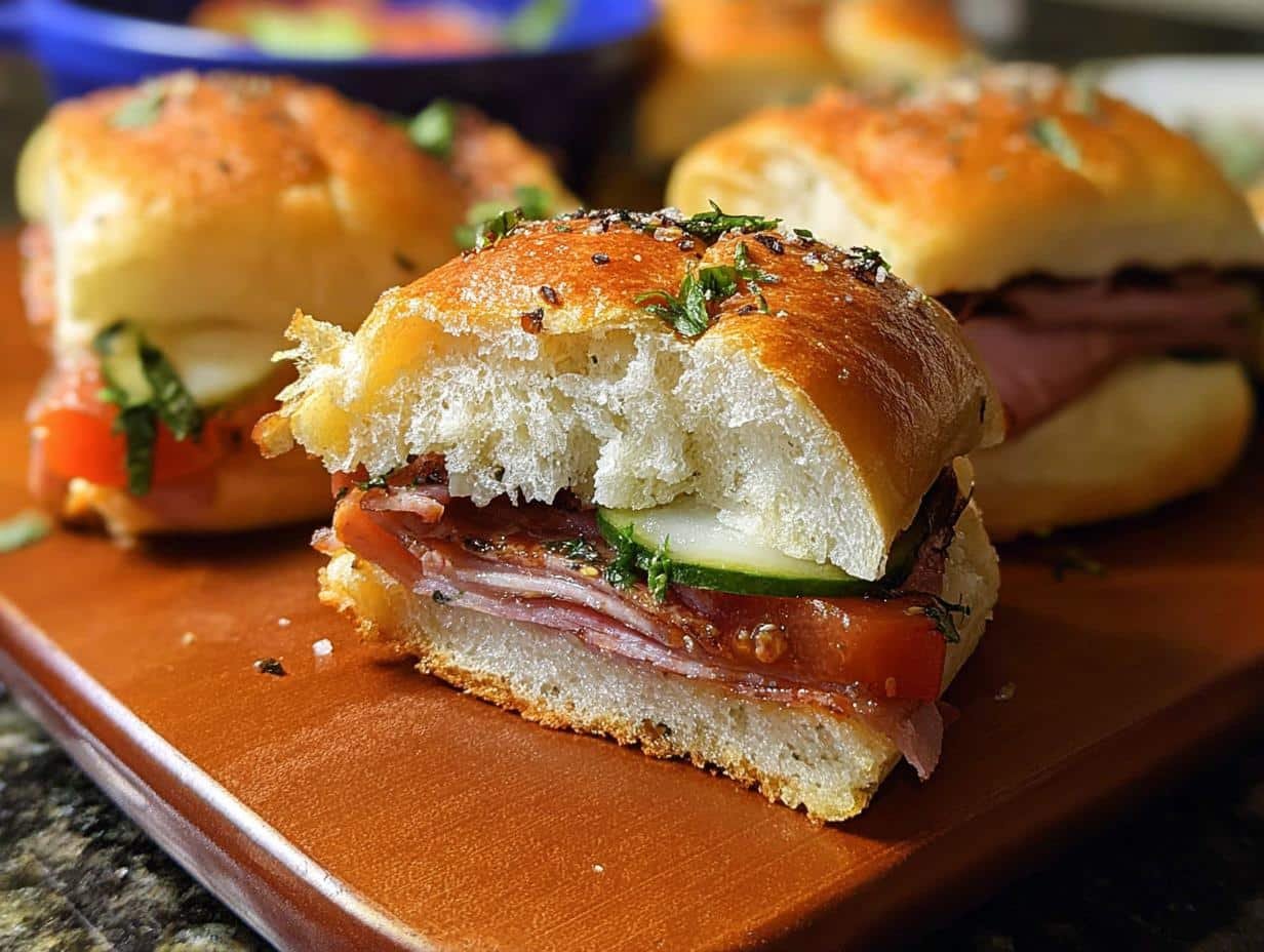 Hot Italian Sub Sliders: 15-Min Flavor Burst - Hot Italian Sub Sliders - main visual representation