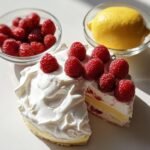 Lemon Raspberry Meringue Cheesecake