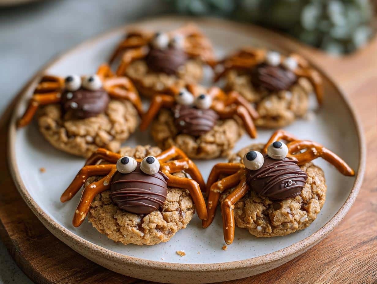 Irresistible Peanut Butter Spider Cookies: 10+ Spooky Delights - Peanut Butter Spider Cookies - main visual representation