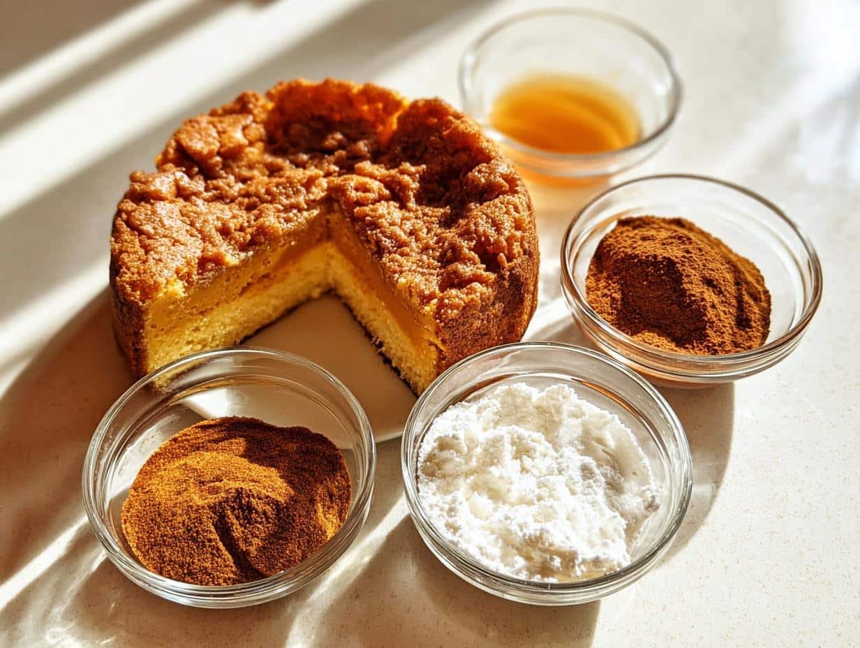Pumpkin Spice Gooey Cake