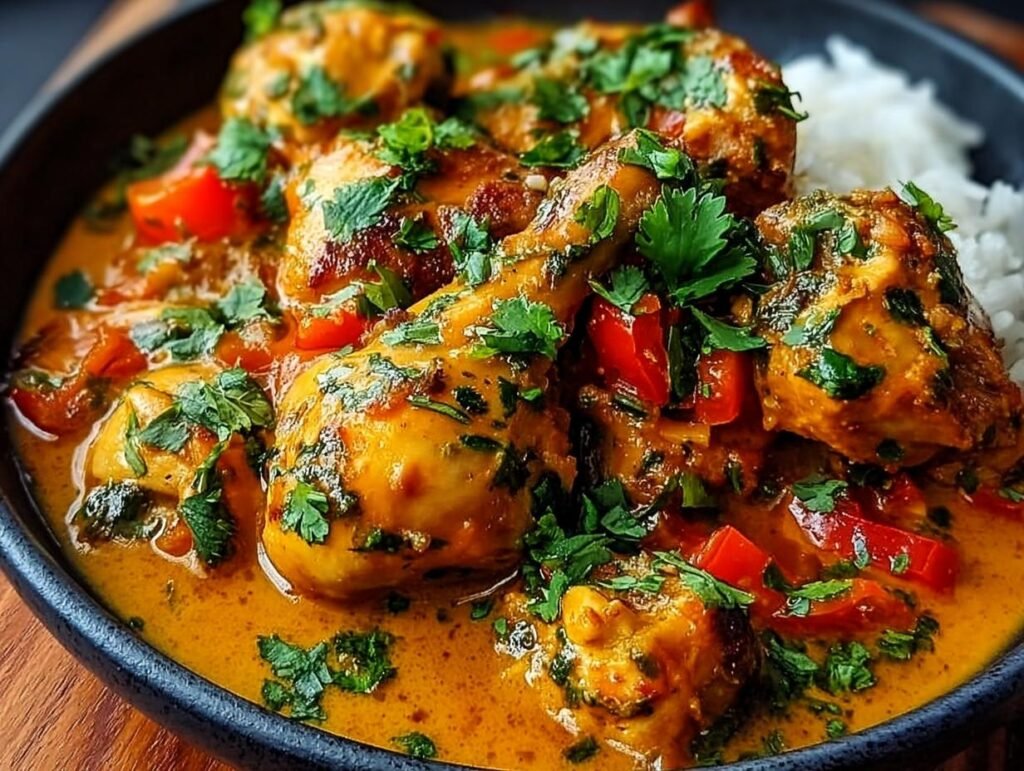 Spicy Brazilian Coconut Chicken