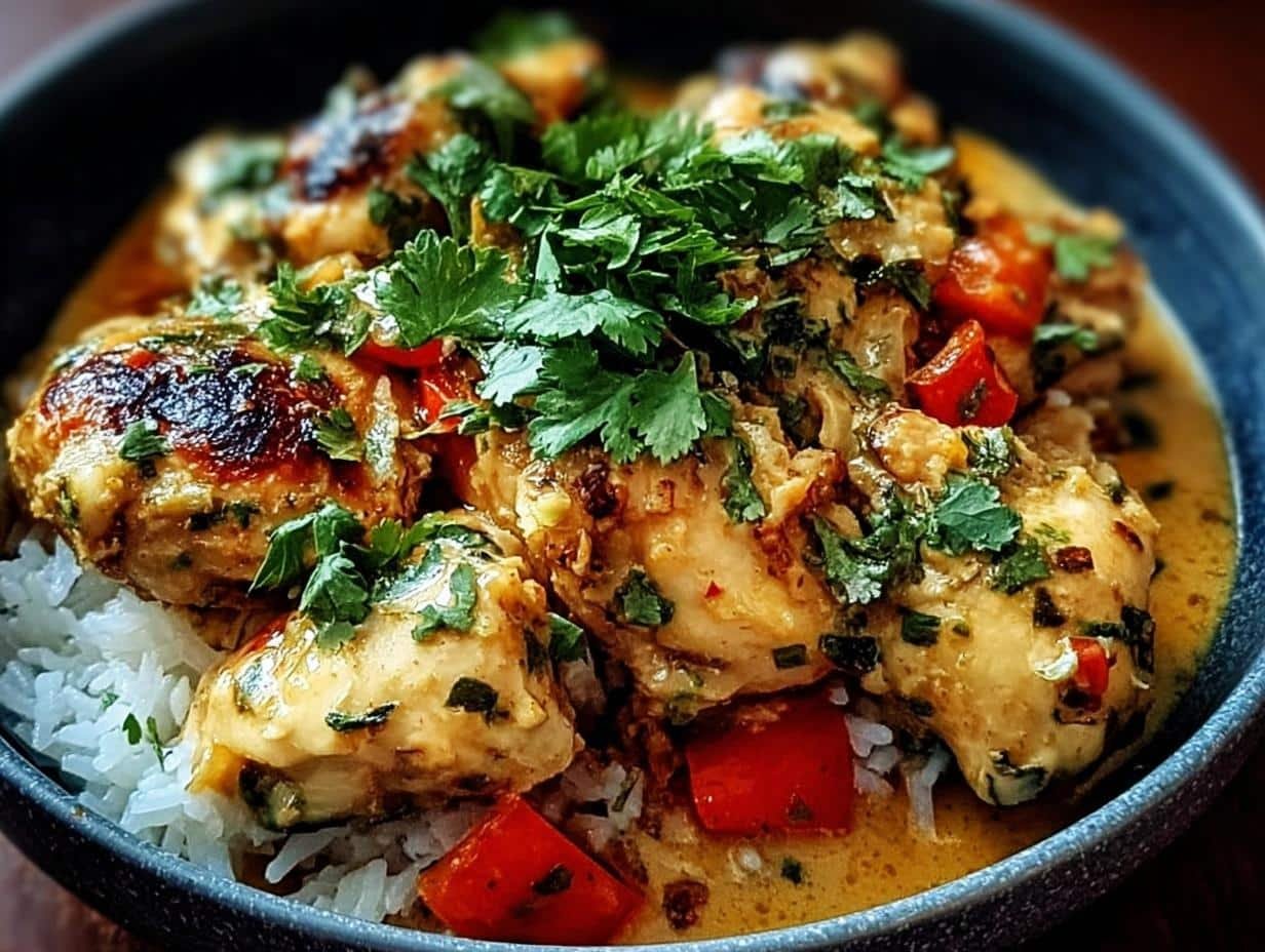 Spicy Brazilian Coconut Chicken: 1 Amazing Flavor Kick - Spicy Brazilian Coconut Chicken - additional detail
