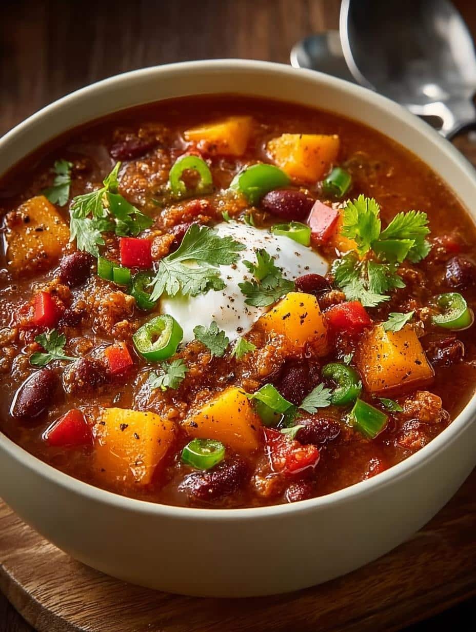 Delicious Butternut Squash Chili: 7 Simple Steps - Butternut Squash Chili - main visual representation