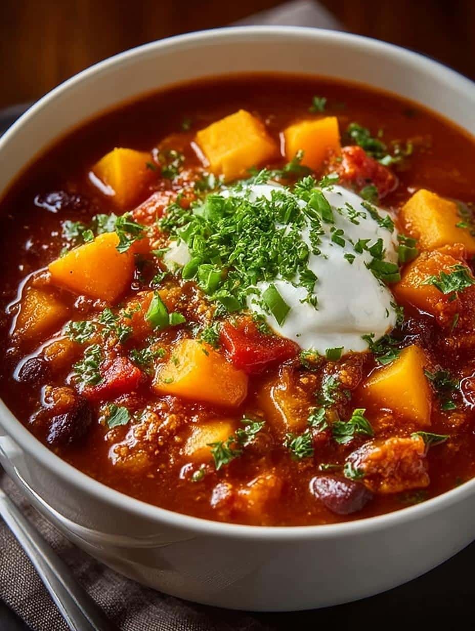 Butternut Squash Chili
