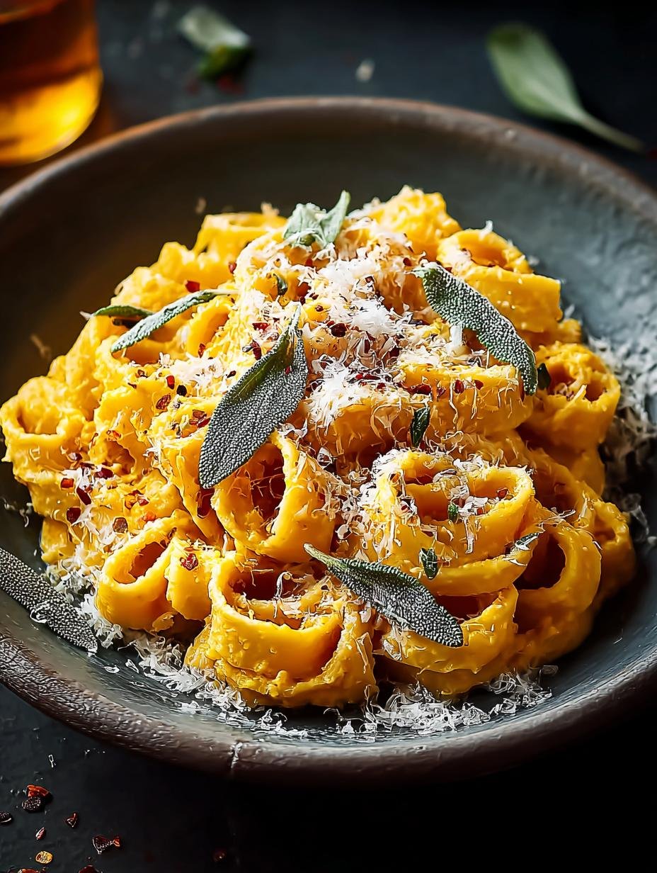 Butternut Squash Sage Pasta: 5 Cozy Fall Flavors - Butternut Squash Sage Pasta - additional detail