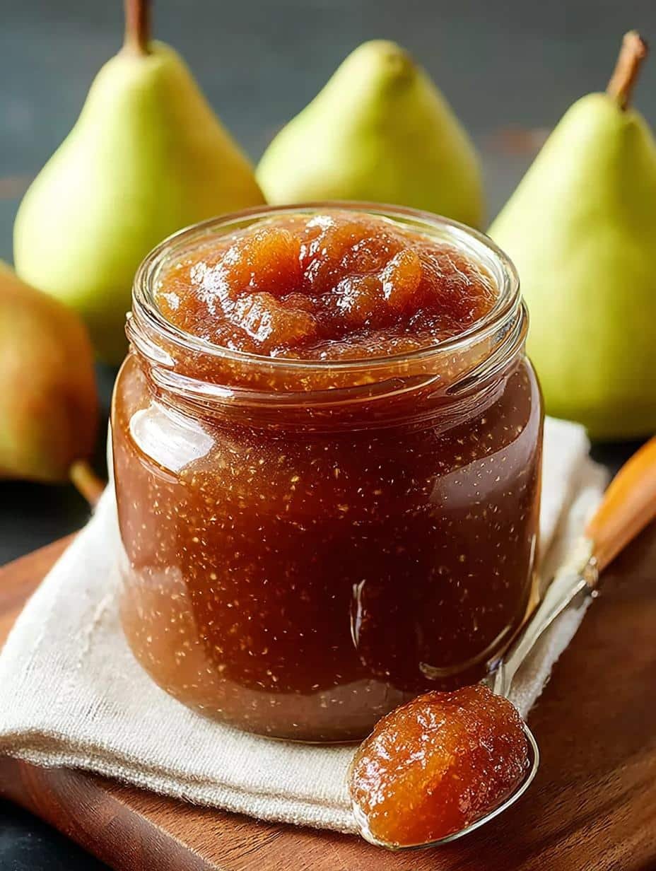 Crockpot Pear Butter