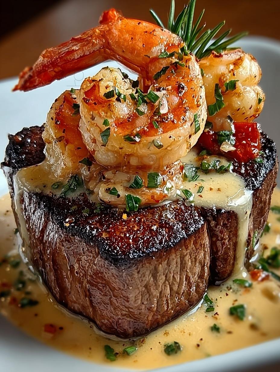 Filet Mignon with Shrimp: 10 Steps to Culinary Bliss - Filet Mignon with Shrimp - additional detail