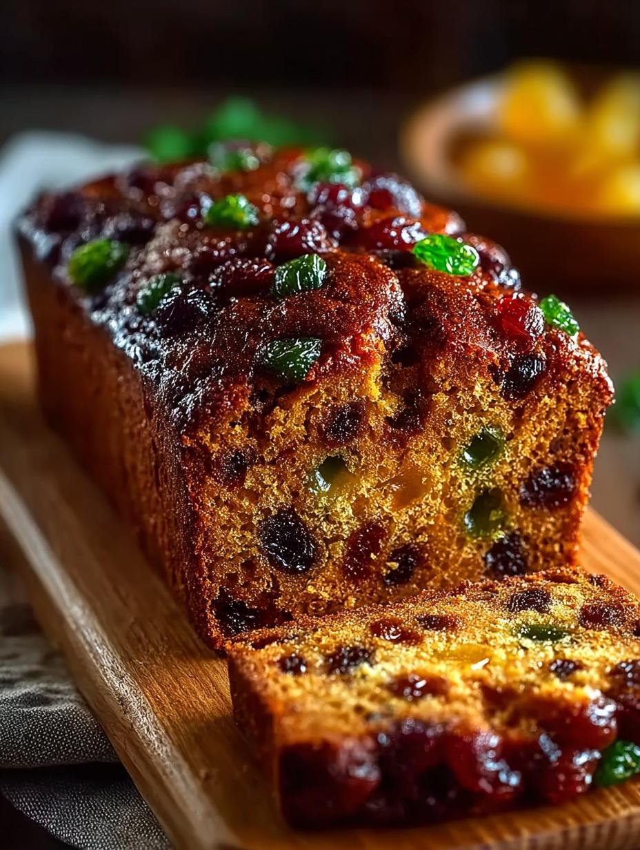 Heavenly Moist Fruit Cake Loaf That Everyone Will Love - Fruit Cake Loaf - main visual representation