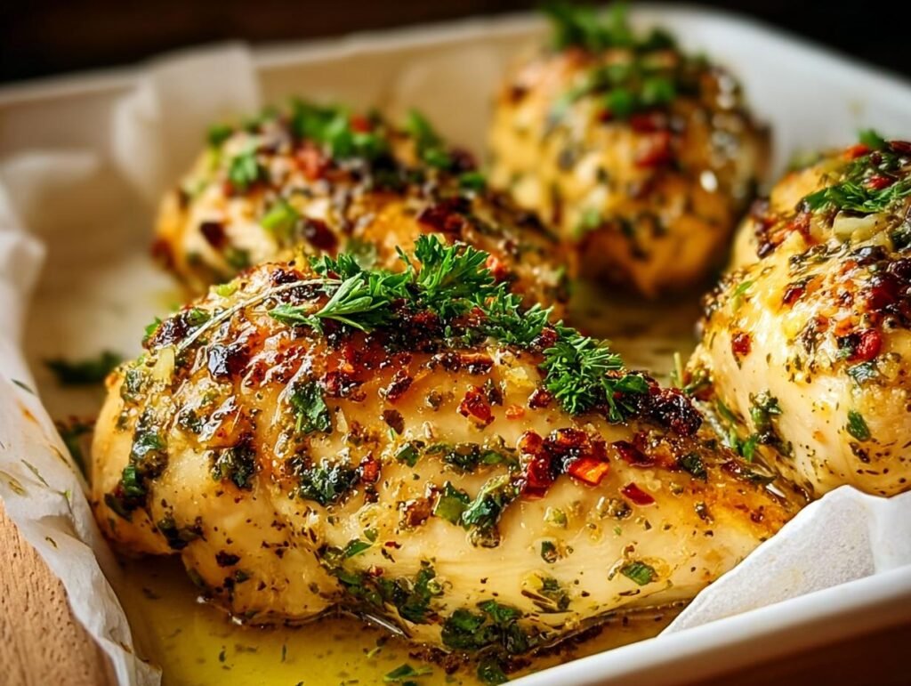 Garlic Butter Baked Chicken