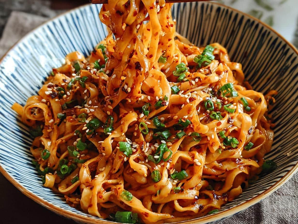 Garlic Chili Oil Noodles
