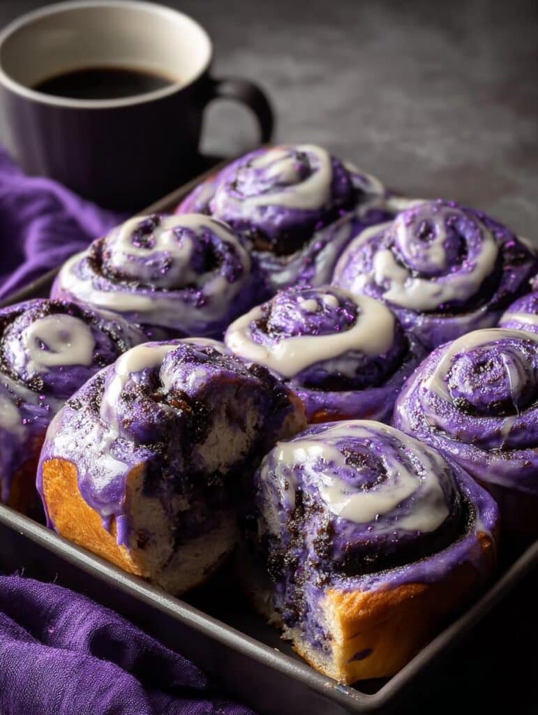 Halloween Cinnamon Rolls