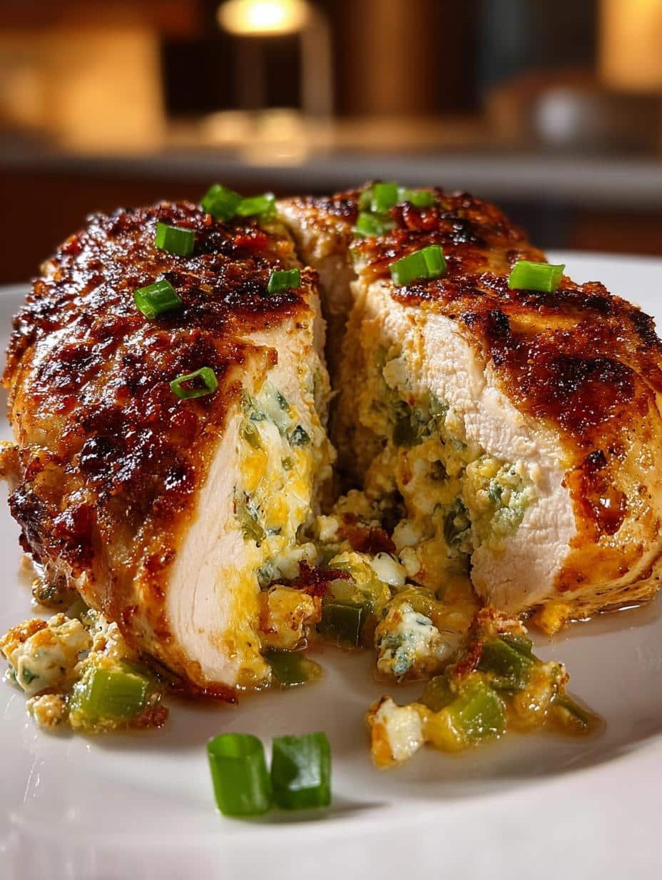 Jalapeno Popper Stuffed Chicken: 15-Minute Delight - Jalapeno Popper Stuffed Chicken - additional detail