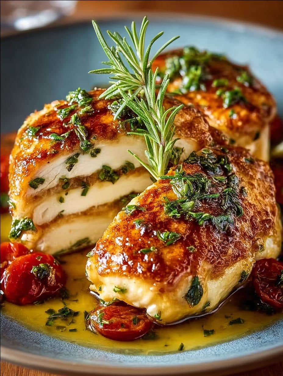 Irresistible Mary Berry Dijon Chicken served with creamy sauce