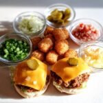 Mini Tater Tot Cheeseburgers
