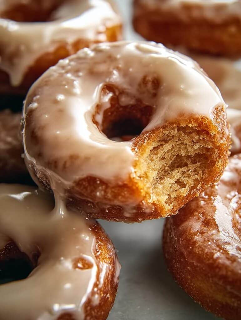 Pumpkin Donuts with Brown