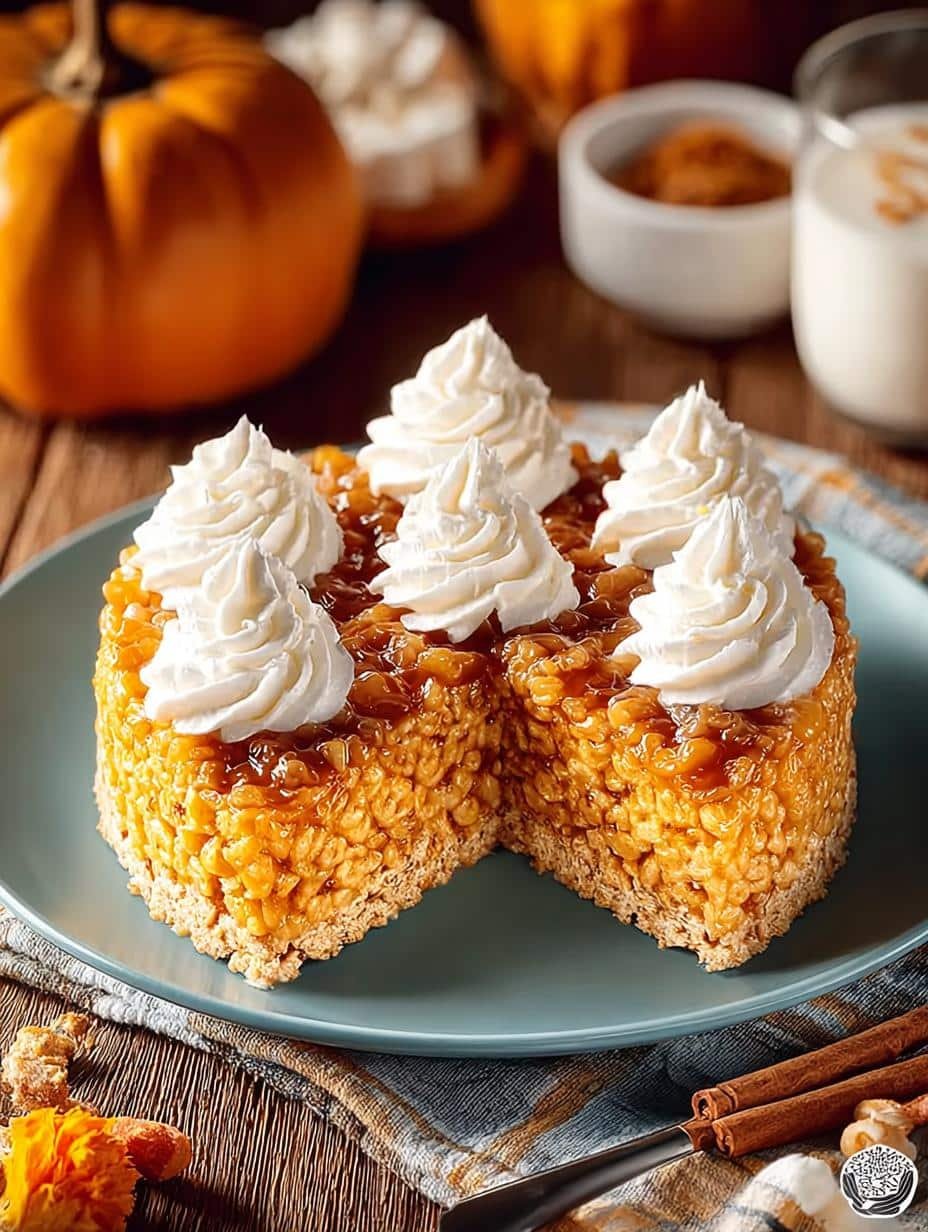 Pumpkin Pie Rice Krispies