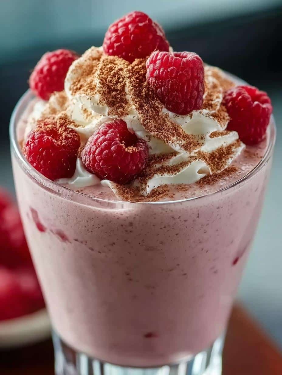 Raspberry Cheesecake Protein Shake