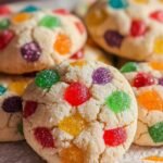 Retro Christmas Gumdrop Cookies