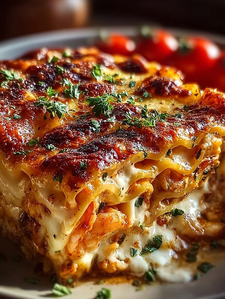 Seafood Lasagna Incredible: 5 Layers of Delight - Seafood Lasagna Incredible - main visual representation