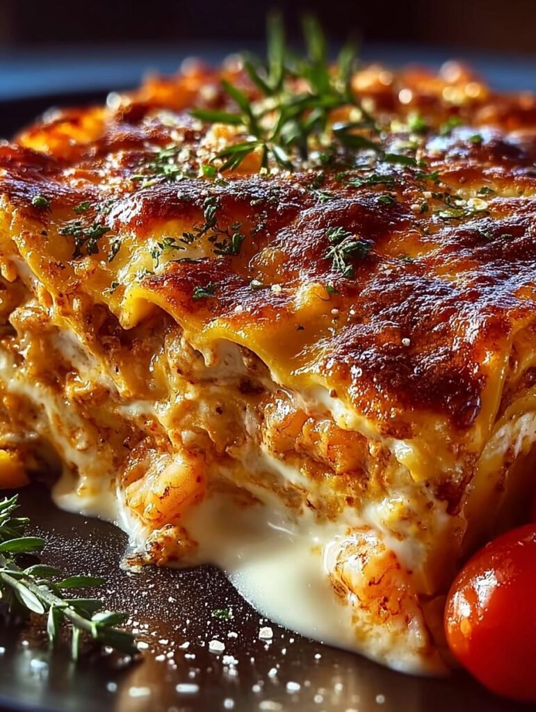 Seafood Lasagna Incredible