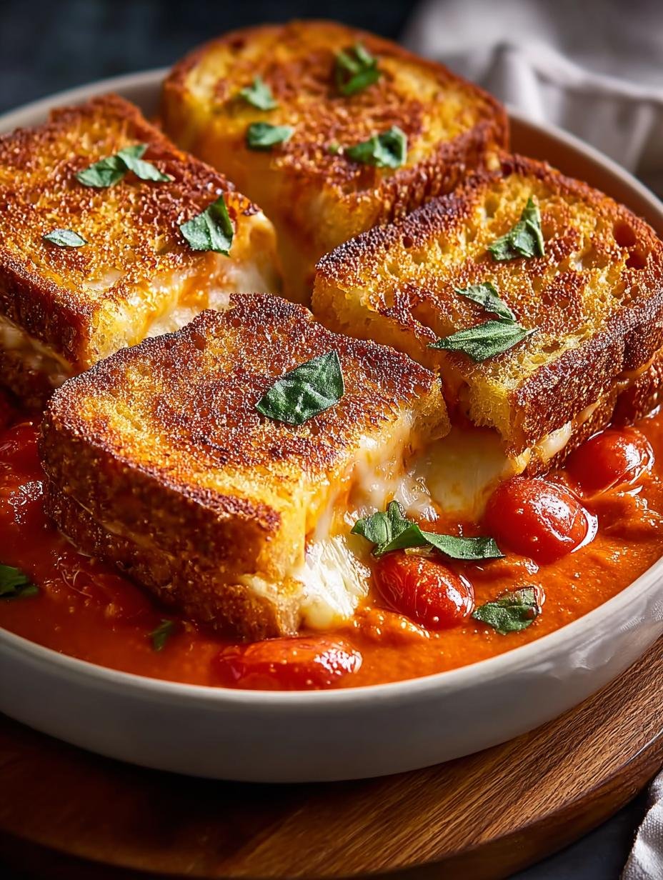 Tomato Soup Grilled Cheese Casserole: 8 Comforting Servings - Tomato Soup Grilled Cheese - main visual representation