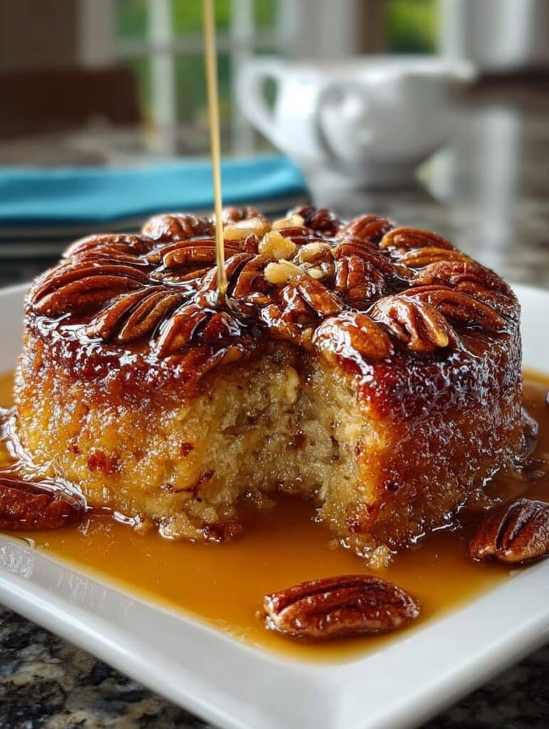 Caramel Pecan Upside Down