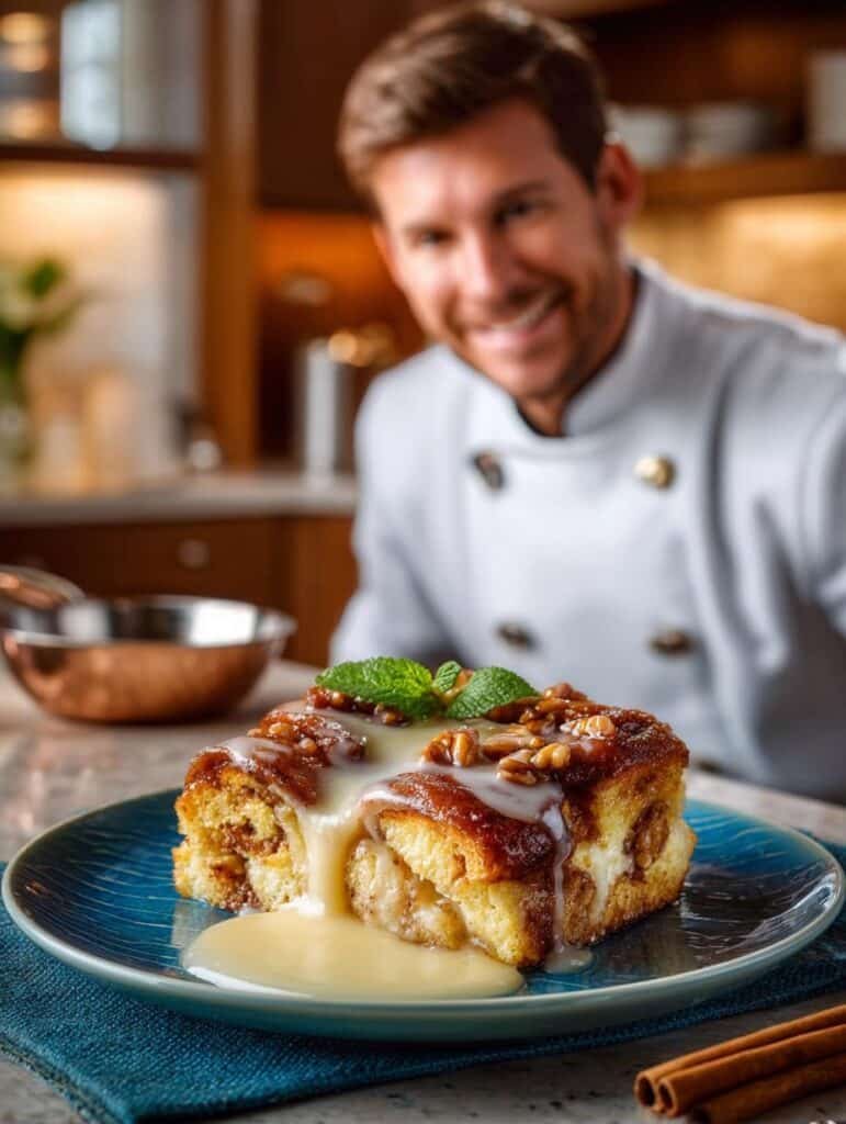 Cinnamon Roll Bread Pudding