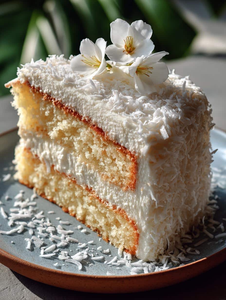 Delicious Coconut Cloud Cake: 7 Steps to Bliss - Coconut Cloud Cake - main visual representation