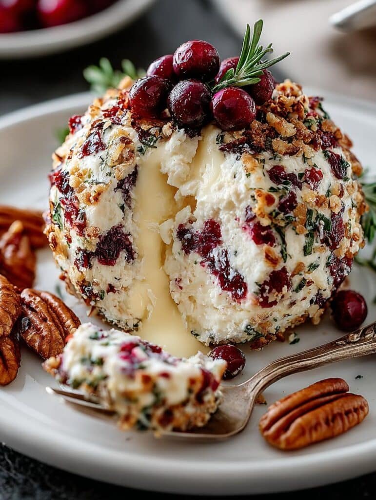 Cranberry Pecan Cheese Ball