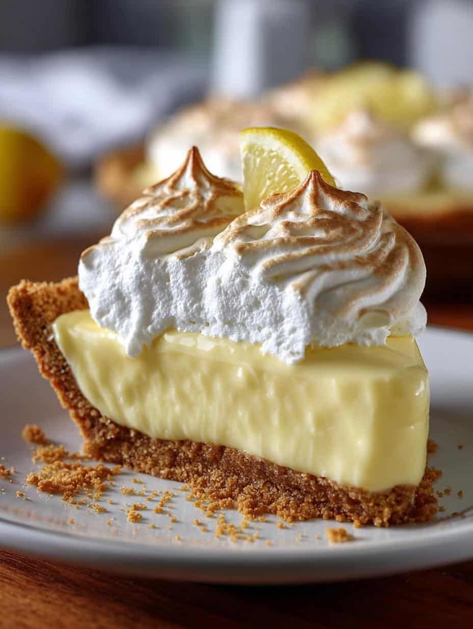 Creamy Lemon Icebox Pie