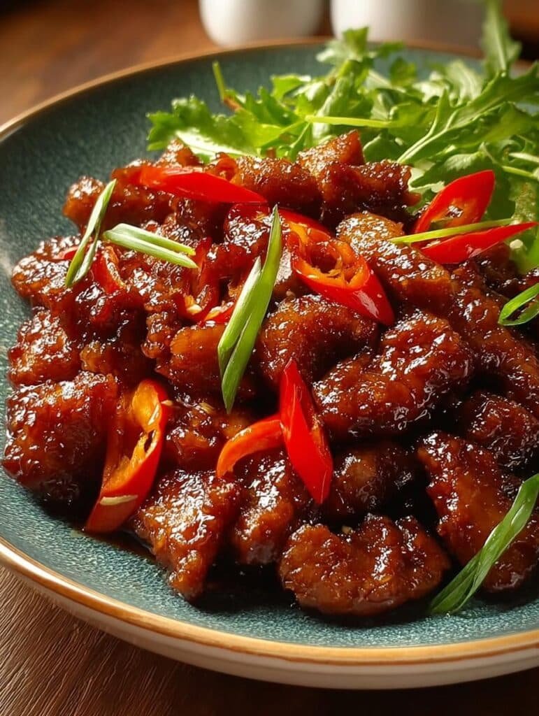 Crispy Chilli Beef with