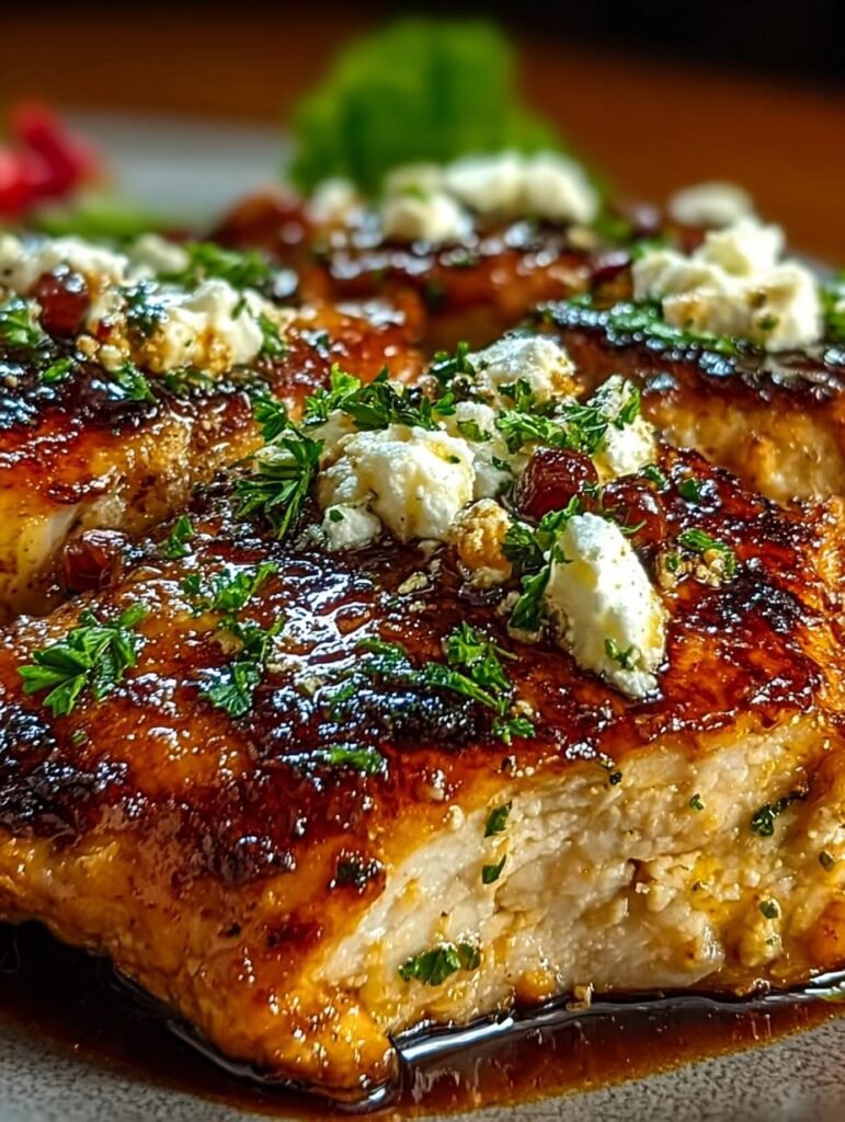 Hot Honey Feta Chicken