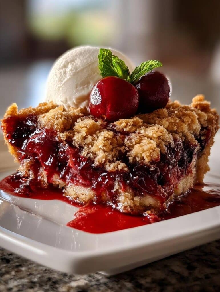 Ingredient Cherry Dump Cake