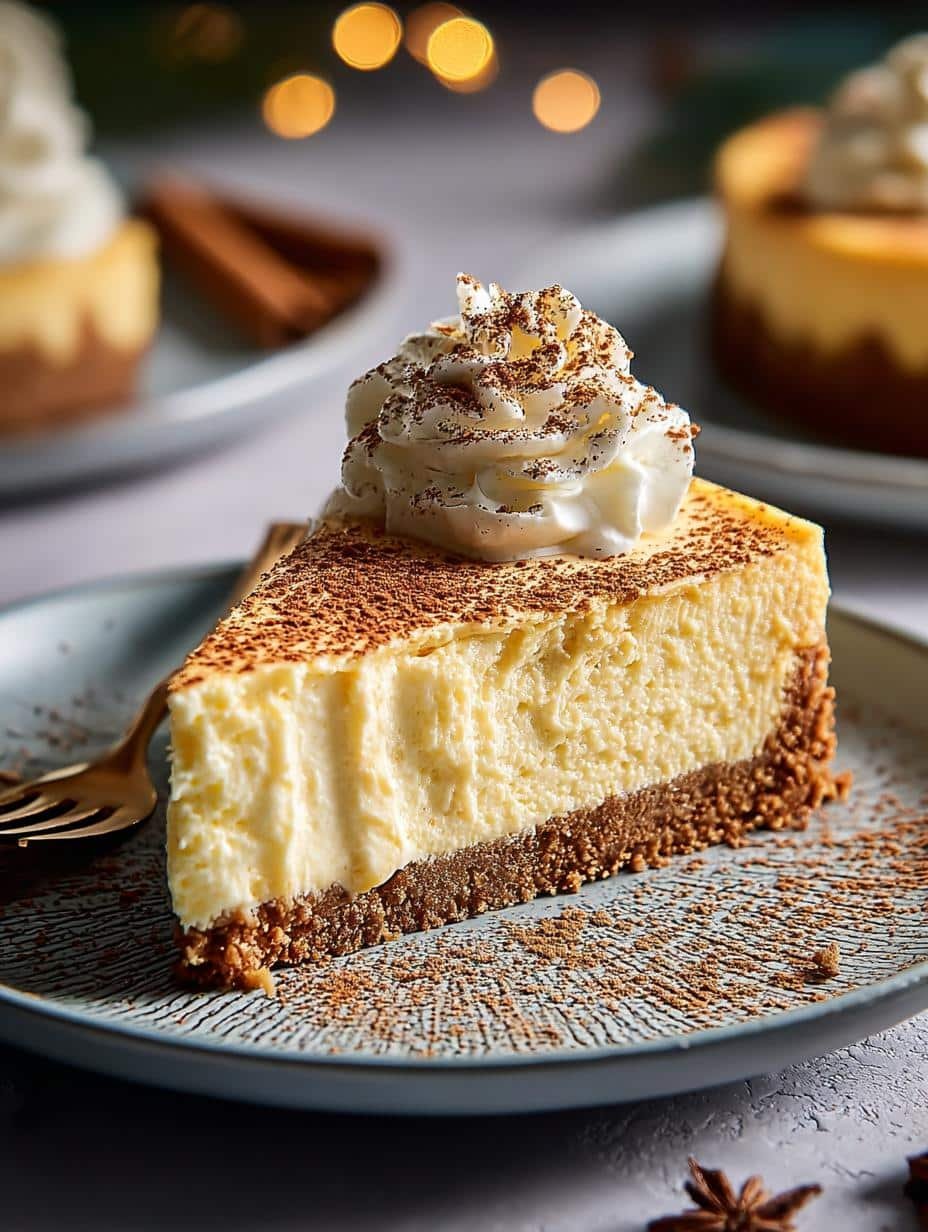 Irresistible Eggnog Cheesecake For Holiday Gatherings 3 Irresistible Eggnog Cheesecake For Holiday Gatherings - Irresistible Eggnog Cheesecake For - additional detail