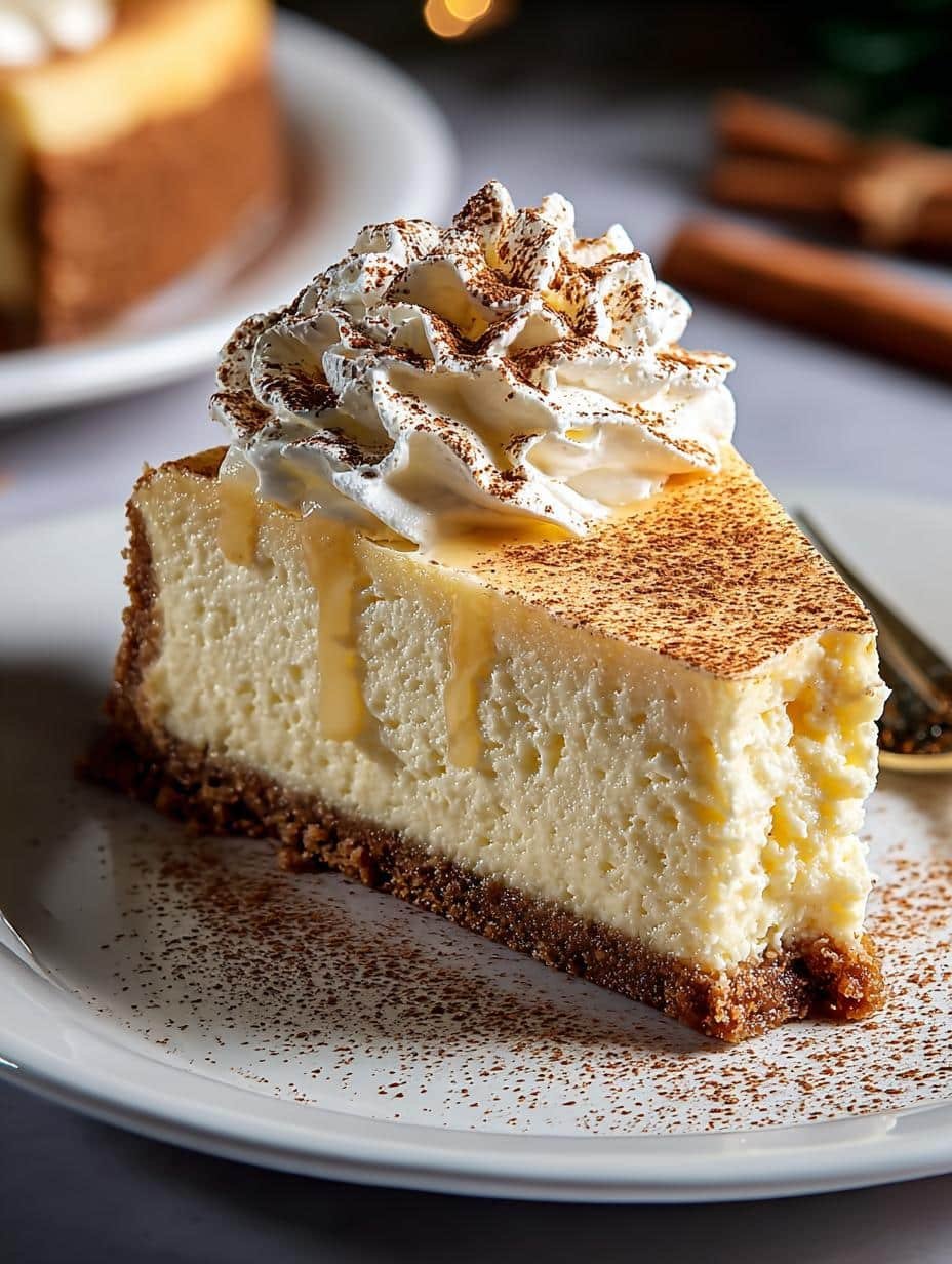 Irresistible Eggnog Cheesecake For Holiday Gatherings 1 Irresistible Eggnog Cheesecake For