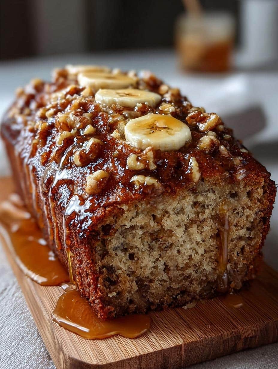 Maple Walnut Banana Bread