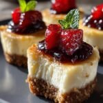 Mini Cheesecake Bites with
