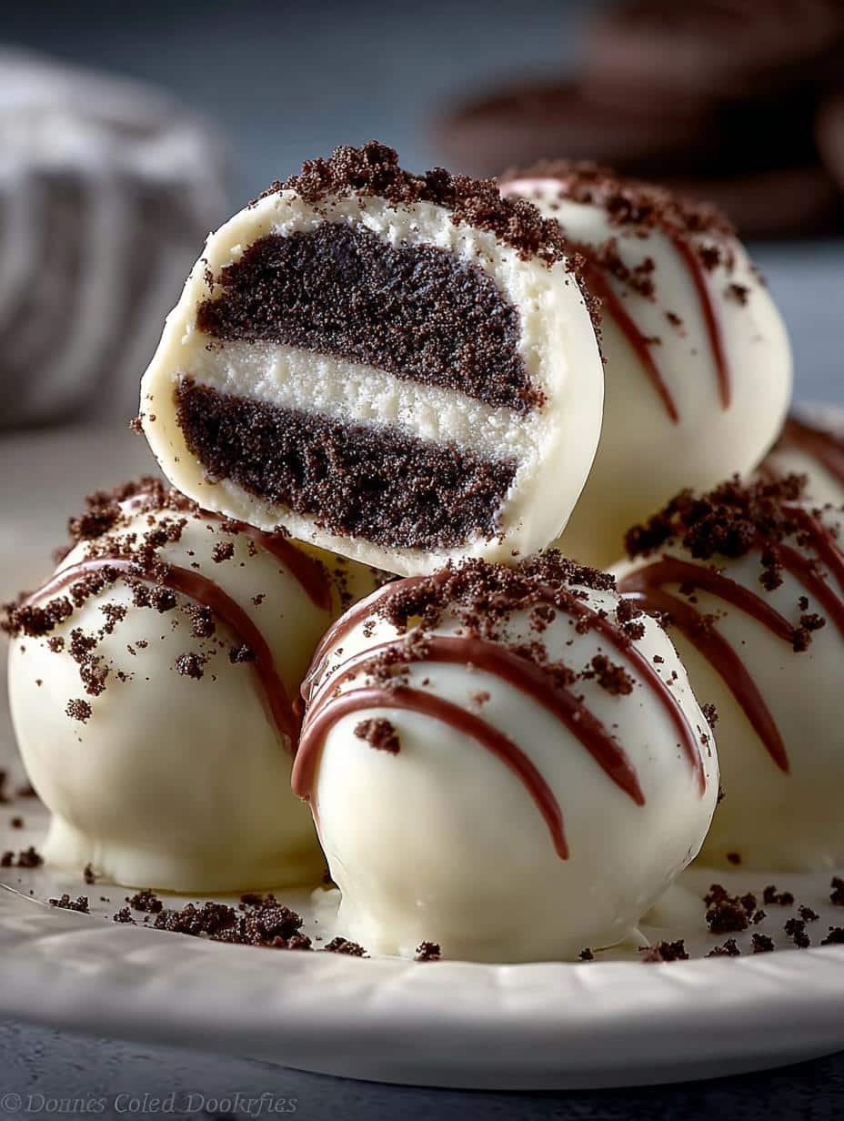 Oreo Cake Balls Decadent
