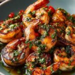 Pan Seared Chimichurri Shrimp