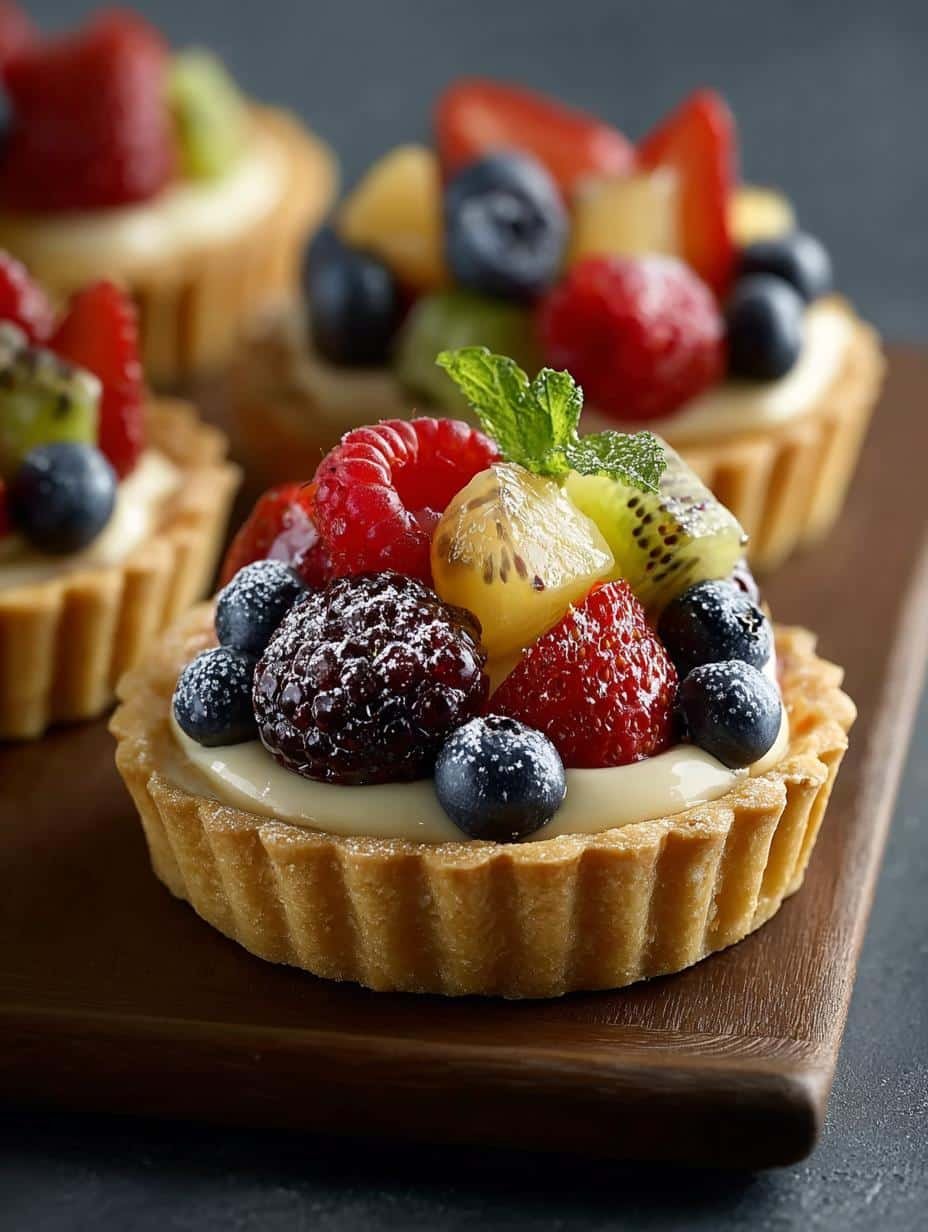 Delicious Parisian Fruit Tarts That Will Wow Your Guests - Parisian Fruit Tarts - additional detail