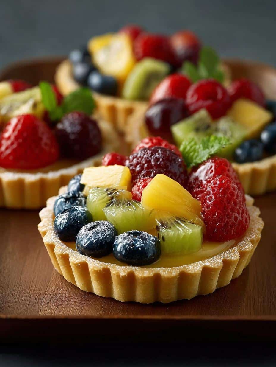 Parisian Fruit Tarts