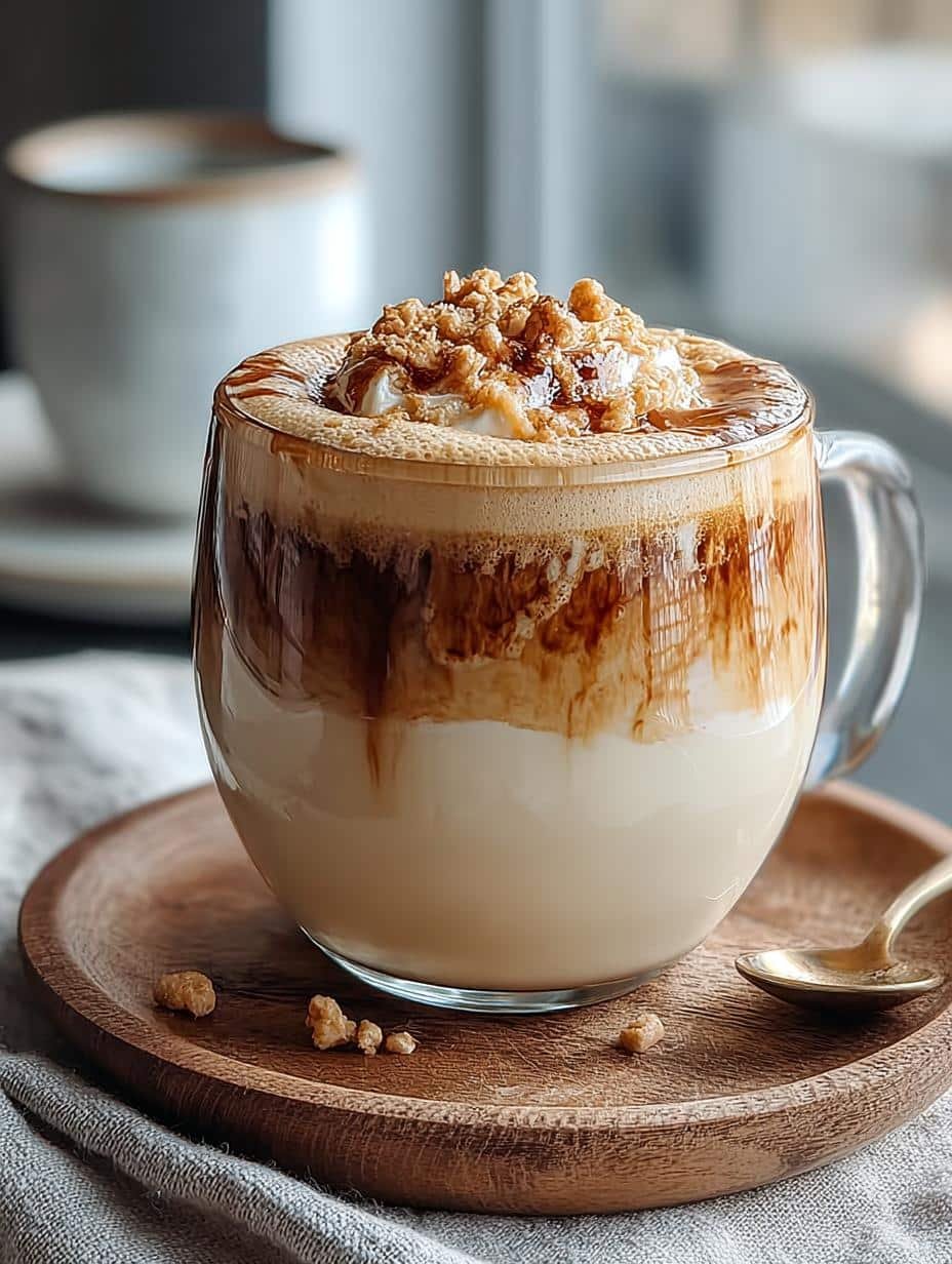 Peanut Butter Hojicha Latte