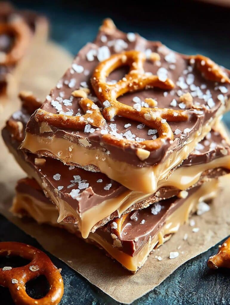 Peanut Butter Pretzel Bark