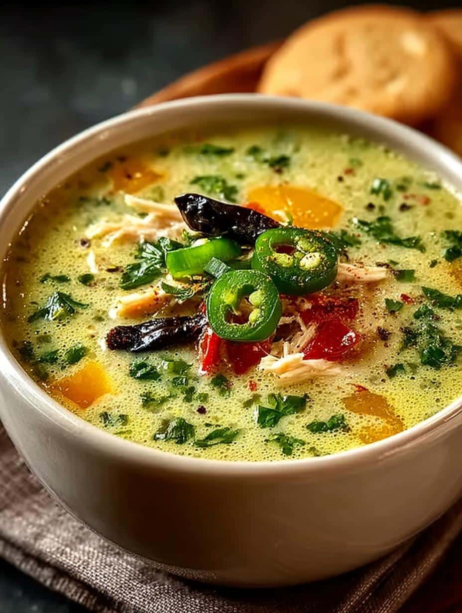 Roasted Poblano Soup: 7 Steps to Comforting Goodness - Roasted Poblano Soup - additional detail