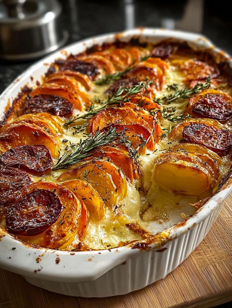 Root Vegetable Gratin: 10 Amazing Comfort Food Recipes - Root Vegetable Gratin - additional detail