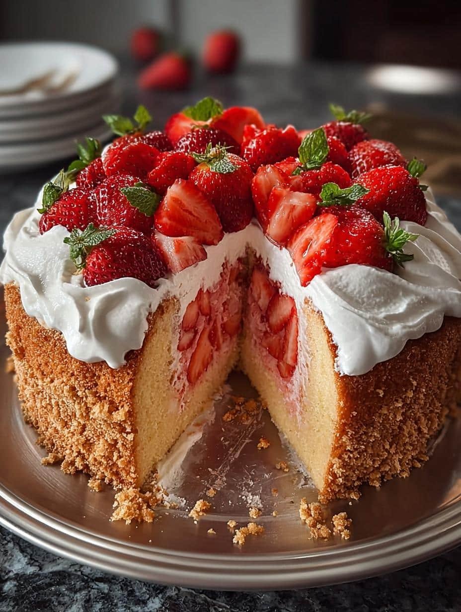 Decadent Strawberry Crunch Pound Cake Recipe You’ll Love - Strawberry Crunch Pound Cake - main visual representation