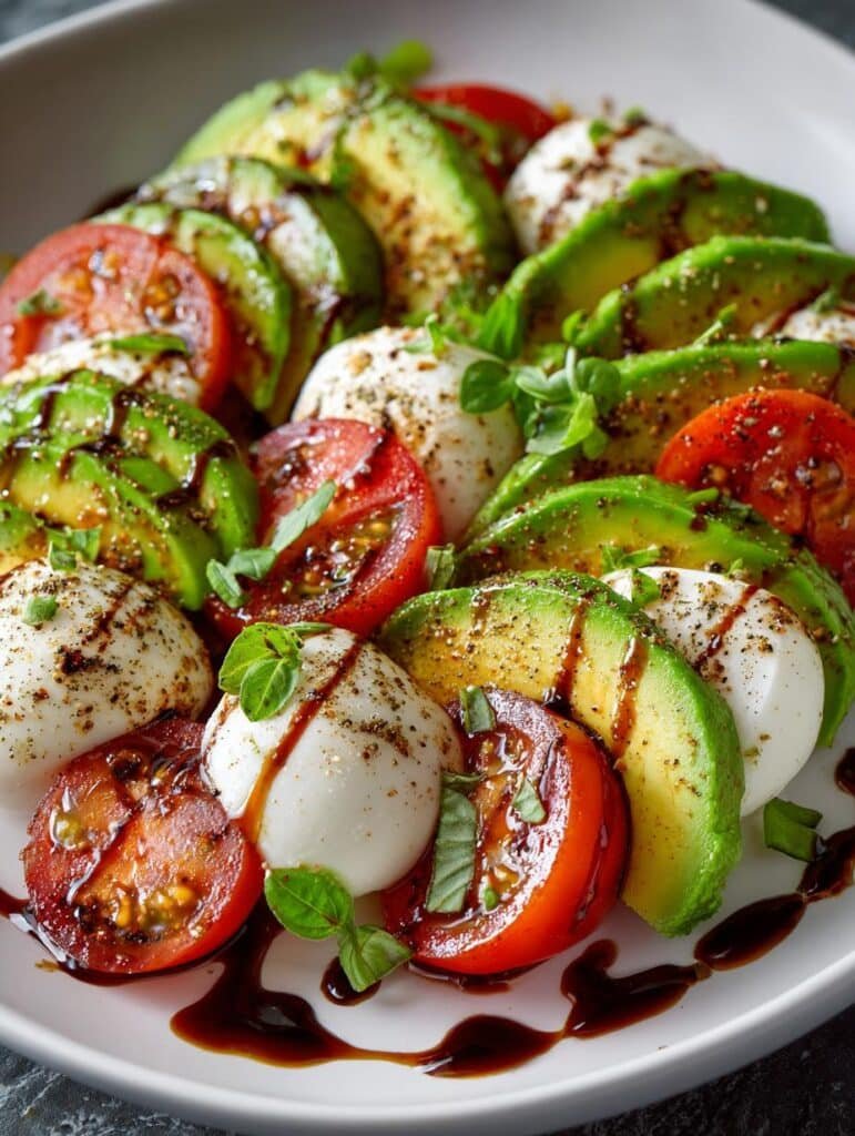 Avocado Caprese Salad